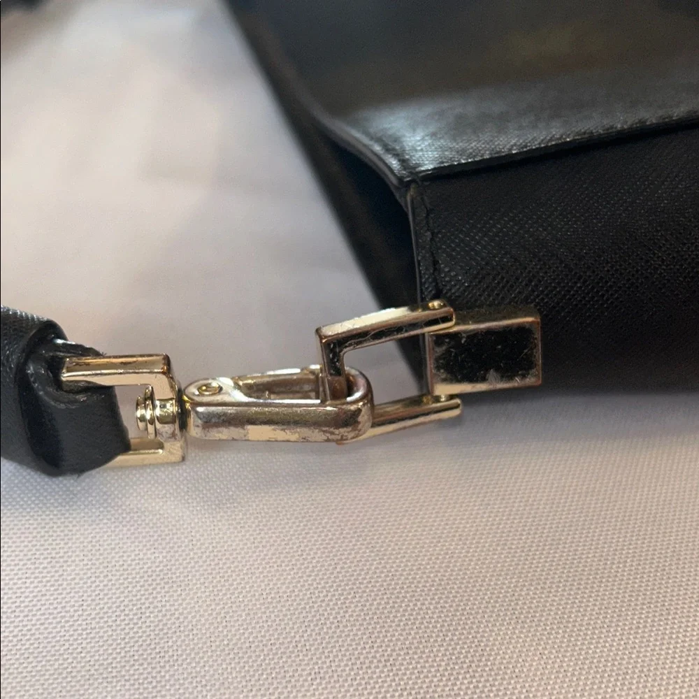 Kate Spade Make It Mine Black Byrdie Bag No Flap No Shoulder Strap
